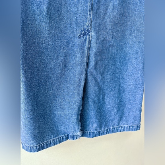 Vintage Denim 100% Cotton Maxi Skirt - Brand “Outline” - Size 8 - Picture 2 of 9